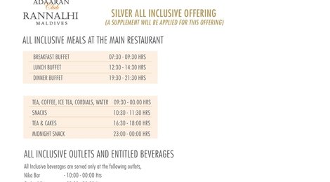 На фото: Adaaran Club Rannalhi Beverage Menu, 118 Adaaran Club Rannalhi Beverage Menu, 118