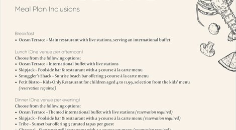 На фото: Avani Plus Fares Maldives Resort Meal Plan Inclusions, 120 Avani Plus Fares Maldives Resort Meal Plan Inclusions, 120