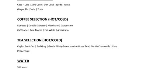 На фото: Madifushi Private Island Beverage Menu - AI, 121 Madifushi Private Island Beverage Menu - AI, 121