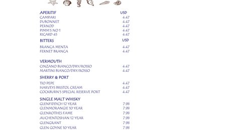На фото: Medhufushi Island Resort Beverage Menu, 118 Medhufushi Island Resort Beverage Menu, 118