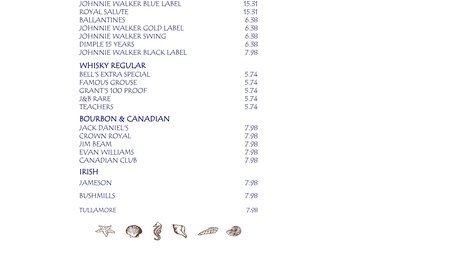 На фото: Medhufushi Island Resort Beverage Menu, 119 Medhufushi Island Resort Beverage Menu, 119