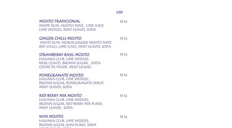 На фото: Medhufushi Island Resort Beverage Menu, 128 Medhufushi Island Resort Beverage Menu, 128