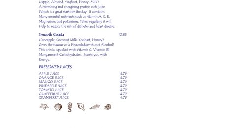 На фото: Medhufushi Island Resort Beverage Menu, 131 Medhufushi Island Resort Beverage Menu, 131