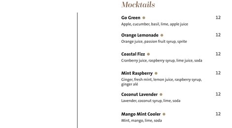 На фото: Kuredhivaru Resort and Spa Beverage Menu 2025, 128 Kuredhivaru Resort and Spa Beverage Menu 2025, 128