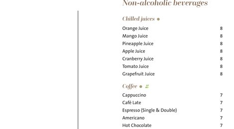 На фото: Kuredhivaru Resort and Spa Beverage Menu 2025, 132 Kuredhivaru Resort and Spa Beverage Menu 2025, 132