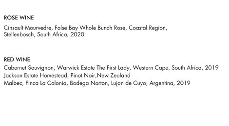 Park Hyatt Maldives Hadahaa Beverage List , 119