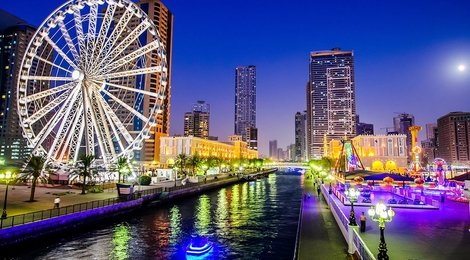 На фото: Аль-Касба в Шардже, 118 Аль-Касба в Шардже, 118