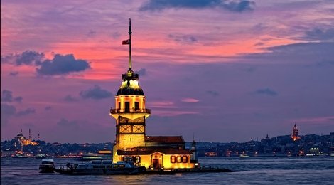 На фото: Девичья башня в Стамбуле, 118 Девичья башня в Стамбуле, 118