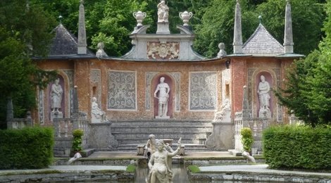 На фото: Дворцово-парковый комплекс Хельбрунн, 118 Дворцово-парковый комплекс Хельбрунн, 118