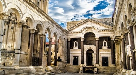 На фото: Дворец Диоклетиана, 118 Дворец Диоклетиана, 118