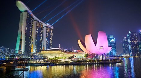 На фото: Marina Bay Sands , 119 Marina Bay Sands , 119