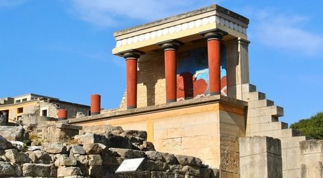 На фото: Кносский дворец, 118 Кносский дворец, 118