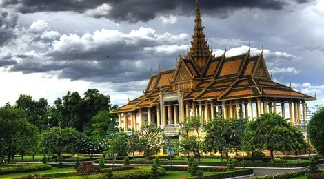 На фото: Королевский дворец Камбоджи, 118 Королевский дворец Камбоджи, 118