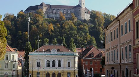 На фото: Люблянский град, 118 Люблянский град, 118