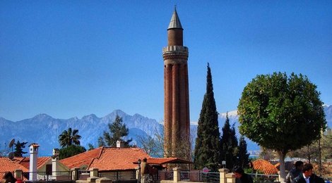 На фото: Минарет Йивли, 118 Минарет Йивли, 118