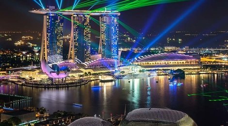 На фото: Marina Bay Sands , 120 Marina Bay Sands , 120