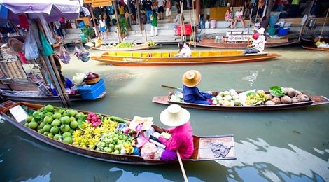 На фото: Плавучий рынок в Паттайе, 118 Плавучий рынок в Паттайе, 118
