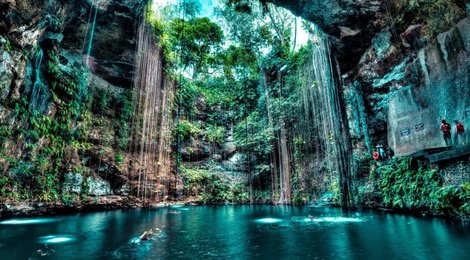 На фото: Сенот Ик-Киль, 118 Сенот Ик-Киль, 118