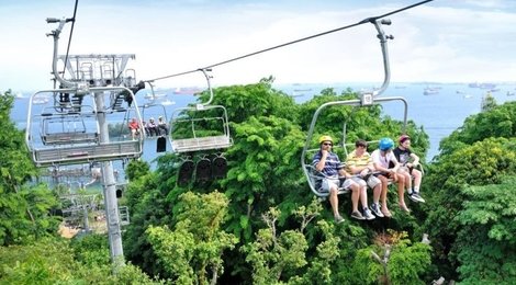 На фото: Skyline и Skyride на Сентозе, 120 Skyline и Skyride на Сентозе, 120