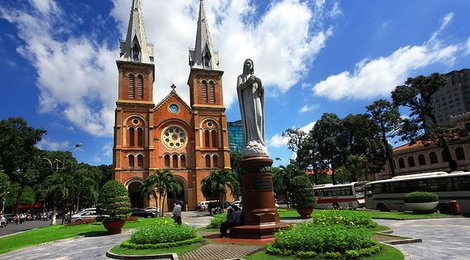 На фото: Собор Нотр-Дам в Хошимине, 118 Собор Нотр-Дам в Хошимине, 118