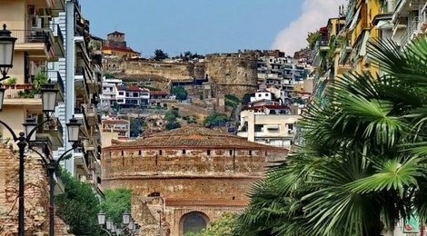 На фото: Старый город в Салониках, 118 Старый город в Салониках, 118