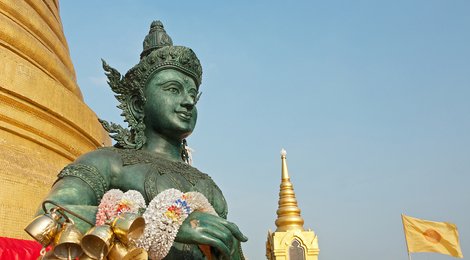 На фото: Ват Сакет на Золотой горе, 118 Ват Сакет на Золотой горе, 118