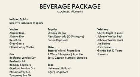 На фото: W Maldives Retreat & Spa Beverage List, 121 W Maldives Retreat & Spa Beverage List, 121